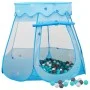 Children's play tent with 250 balls blue 102x102x82 cm by vidaXL, Play tents and tunnels - Ref: Foro24-3107722, Price: 48,55 ...