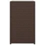 C-shaped table made of synthetic brown rattan, measuring 40x35x60 cm. by vidaXL, Side tables - Ref: Foro24-319407, Price: 28,...