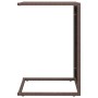 C-förmiger Tisch aus synthetischem Rattan braun 40x35x60 cm von vidaXL, Seitentische - Ref: Foro24-319407, Preis: 33,15 €, Ra...