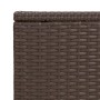 C-förmiger Tisch aus synthetischem Rattan braun 40x35x60 cm von vidaXL, Seitentische - Ref: Foro24-319407, Preis: 33,15 €, Ra...