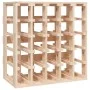 Flaschenregal aus massivem Kiefernholz, 58,5 x 33 x 60,5 cm von vidaXL, Weinregale - Ref: Foro24-822526, Preis: 77,27 €, Raba...