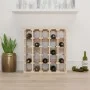 Botellero madera maciza de pino 58,5x33x60,5 cm de vidaXL, Botelleros - Ref: Foro24-822526, Precio: 77,27 €, Descuento: %