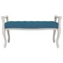 Banco de terciopelo azul 110x45x60 cm von vidaXL, Banken - Ref: Foro24-344438, Preis: 105,14 €, Rabatt: %