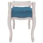 Banco de terciopelo azul 110x45x60 cm von vidaXL, Banken - Ref: Foro24-344438, Preis: 105,14 €, Rabatt: %