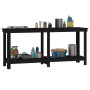 Banco de trabajo de madera maciza de pino negro 180x50x80 cm de vidaXL, Mesas de trabajo - Ref: Foro24-822515, Precio: 189,74...