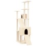 Katzenkratzbaum mit cremefarbenen Sisalstämmen, 190 cm von vidaXL, Katzenmöbel - Ref: Foro24-171648, Preis: 105,21 €, Rabatt: %