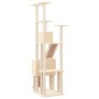 Cat scratching post with cream sisal posts 190 cm by vidaXL, Cat furniture - Ref: Foro24-171648, Price: 105,21 €, Discount: %