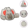 Elephant design play tent 250 balls gray 174x86x101cm by vidaXL, Play tents and tunnels - Ref: Foro24-3107739, Price: 72,16 €...