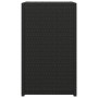 C-förmiger Tisch aus schwarzem synthetischem Rattan, 40 x 35 x 60 cm von vidaXL, Seitentische - Ref: Foro24-319406, Preis: 43...