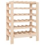 Botellero madera maciza de pino 65x29x112 cm de vidaXL, Botelleros - Ref: Foro24-822556, Precio: 52,89 €, Descuento: %