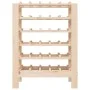 Flaschenregal aus massivem Kiefernholz, 65 x 29 x 112 cm von vidaXL, Weinregale - Ref: Foro24-822556, Preis: 52,45 €, Rabatt: %