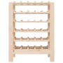 Solid pine wood bottle rack 65x29x112 cm by vidaXL, Wine racks - Ref: Foro24-822556, Price: 52,94 €, Discount: %