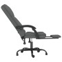 Dunkelgrauer Massage-Bürostuhl aus Stoff von vidaXL, Bürostühle - Ref: Foro24-349676, Preis: 146,01 €, Rabatt: %