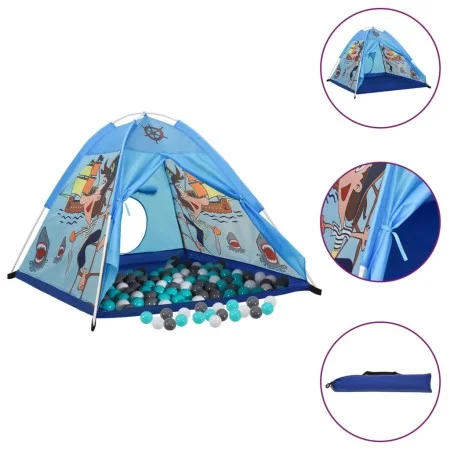 Kinderspielzelt mit 250 Bällen blau 120x120x90 cm von vidaXL, Spielzelte und Tunnel - Ref: Foro24-3107743, Preis: 57,25 €, Ra...