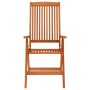 Sillas de jardín plegables 4 uds madera maciza de eucalipto by vidaXL, Garden chairs - Ref: Foro24-3087344, Price: 289,95 €, ...