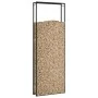 Matte black steel firewood rack 110x28x312 cm by vidaXL, Firewood bags and holders - Ref: Foro24-350312, Price: 69,25 €, Disc...