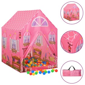 Kinderspielzelt mit 250 Bällen rosa 69x94x104 cm von vidaXL, Spielzelte und Tunnel - Ref: Foro24-3107748, Preis: 78,01 €, Rab...