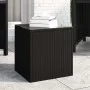 Rattan side table with black tempered glass top 40x37x40.5 cm by vidaXL, Side tables - Ref: Foro24-319388, Price: 57,33 €, Di...