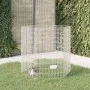 Rabbit cage 6 panels galvanized iron 54x100 cm by vidaXL, Cages and habitats for small animals - Ref: Foro24-171581, Price: 3...