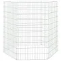 Rabbit cage 6 panels galvanized iron 54x100 cm by vidaXL, Cages and habitats for small animals - Ref: Foro24-171581, Price: 3...