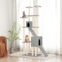 Cat scratching post with light gray sisal posts 190 cm by vidaXL, Cat furniture - Ref: Foro24-171649, Price: 95,70 €, Discoun...
