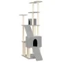 Cat scratching post with light gray sisal posts 190 cm by vidaXL, Cat furniture - Ref: Foro24-171649, Price: 94,22 €, Discoun...