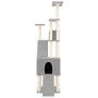 Cat scratching post with light gray sisal posts 190 cm by vidaXL, Cat furniture - Ref: Foro24-171649, Price: 95,70 €, Discoun...
