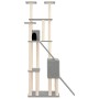 Cat scratching post with light gray sisal posts 190 cm by vidaXL, Cat furniture - Ref: Foro24-171649, Price: 95,70 €, Discoun...