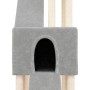 Cat scratching post with light gray sisal posts 190 cm by vidaXL, Cat furniture - Ref: Foro24-171649, Price: 95,70 €, Discoun...