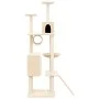 Cat scratching post with cream sisal posts 168 cm by vidaXL, Cat furniture - Ref: Foro24-171699, Price: 70,81 €, Discount: %