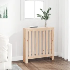 Solid pine wood radiator cover 79.5x19x84 cm by vidaXL, Accessories for heating radiators - Ref: Foro24-822566, Price: 53,31 ...