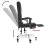 Relaxsessel Massage Kunstleder schwarz von vidaXL, Bürostühle - Ref: Foro24-349667, Preis: 120,03 €, Rabatt: %