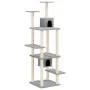 Cat scratching post with light gray sisal posts 176 cm by vidaXL, Cat furniture - Ref: Foro24-171688, Price: 81,55 €, Discoun...