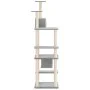 Cat scratching post with light gray sisal posts 176 cm by vidaXL, Cat furniture - Ref: Foro24-171688, Price: 81,55 €, Discoun...