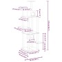 Katzenkratzbaum mit hellgrauen Sisalstämmen, 176 cm von vidaXL, Katzenmöbel - Ref: Foro24-171688, Preis: 82,76 €, Rabatt: %
