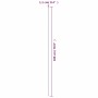 Tutores para plantas de jardín 30 unidades acero verde 180 cm
