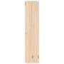 Cubierta de radiador madera maciza de pino 79,5x19x84 cm