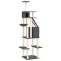 Cat scratcher with dark gray sisal posts 201 cm by vidaXL, Cat furniture - Ref: Foro24-171644, Price: 106,30 €, Discount: %
