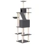 Cat scratcher with dark gray sisal posts 201 cm by vidaXL, Cat furniture - Ref: Foro24-171644, Price: 106,30 €, Discount: %