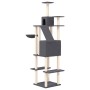 Katzenkratzbaum mit dunkelgrauen Sisalpfosten 201 cm von vidaXL, Katzenmöbel - Ref: Foro24-171644, Preis: 108,36 €, Rabatt: %
