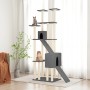 Katzenkratzbaum mit dunkelgrauen Sisalpfosten 190 cm von vidaXL, Katzenmöbel - Ref: Foro24-171650, Preis: 122,36 €, Rabatt: %