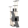 Katzenkratzbaum mit dunkelgrauen Sisalpfosten 190 cm von vidaXL, Katzenmöbel - Ref: Foro24-171650, Preis: 122,36 €, Rabatt: %