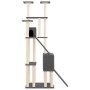 Katzenkratzbaum mit dunkelgrauen Sisalpfosten 190 cm von vidaXL, Katzenmöbel - Ref: Foro24-171650, Preis: 122,36 €, Rabatt: %