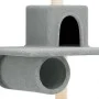 Cat scratching post with light gray sisal posts 168 cm by vidaXL, Cat furniture - Ref: Foro24-171700, Price: 70,22 €, Discoun...