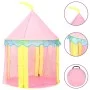Tienda de juegos para niños con 250 bolas rosa 100x100x127 cm de vidaXL, Tiendas y túneles de juego - Ref: Foro24-3107745, Pr...