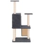 Katzenkratzbaum mit dunkelgrauen Sisalpfosten 109 cm von vidaXL, Katzenmöbel - Ref: Foro24-171671, Preis: 41,42 €, Rabatt: %