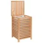 Wäschekorb aus massivem Walnussholz, 45 x 45 x 65 cm von vidaXL, Wäschekörbe - Ref: Foro24-350353, Preis: 76,27 €, Rabatt: %