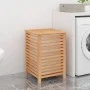 Wäschekorb aus massivem Walnussholz, 45 x 45 x 65 cm von vidaXL, Wäschekörbe - Ref: Foro24-350353, Preis: 76,27 €, Rabatt: %