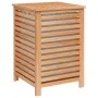 Wäschekorb aus massivem Walnussholz, 45 x 45 x 65 cm von vidaXL, Wäschekörbe - Ref: Foro24-350353, Preis: 76,27 €, Rabatt: %