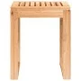 Badezimmerhocker aus massivem Walnussholz, 40 x 30 x 46 cm von vidaXL, Duschsitze und Bänke - Ref: Foro24-350344, Preis: 39,3...
